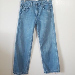 Helmut Lang Raw Edge Flare Jeans